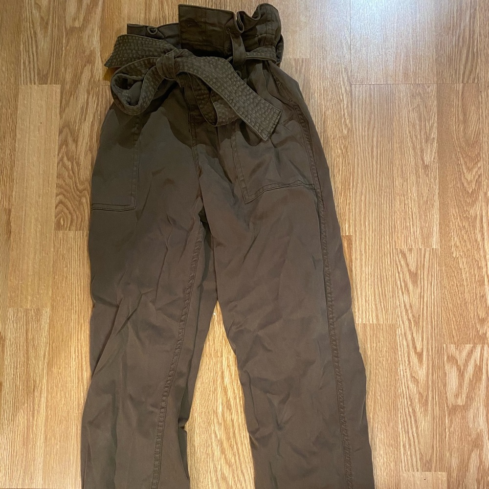 TopShop paper bag cargo pants